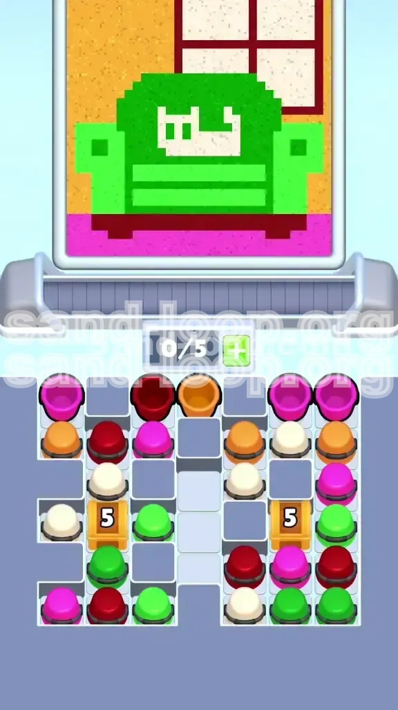 Sand Loop Level 465 screenshot 1