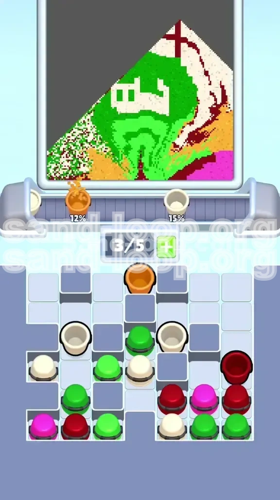 Sand Loop Level 465 screenshot 3