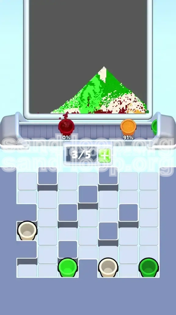 Sand Loop Level 465 screenshot 4