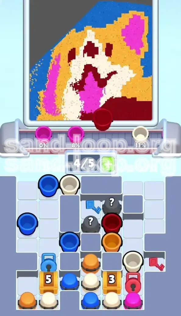 Sand Loop Level 466 screenshot 2