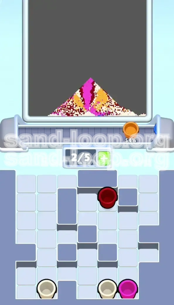 Sand Loop Level 466 screenshot 4