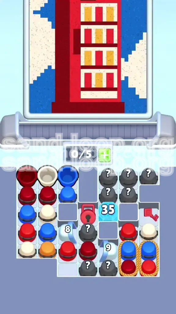 Sand Loop Level 467 screenshot 1