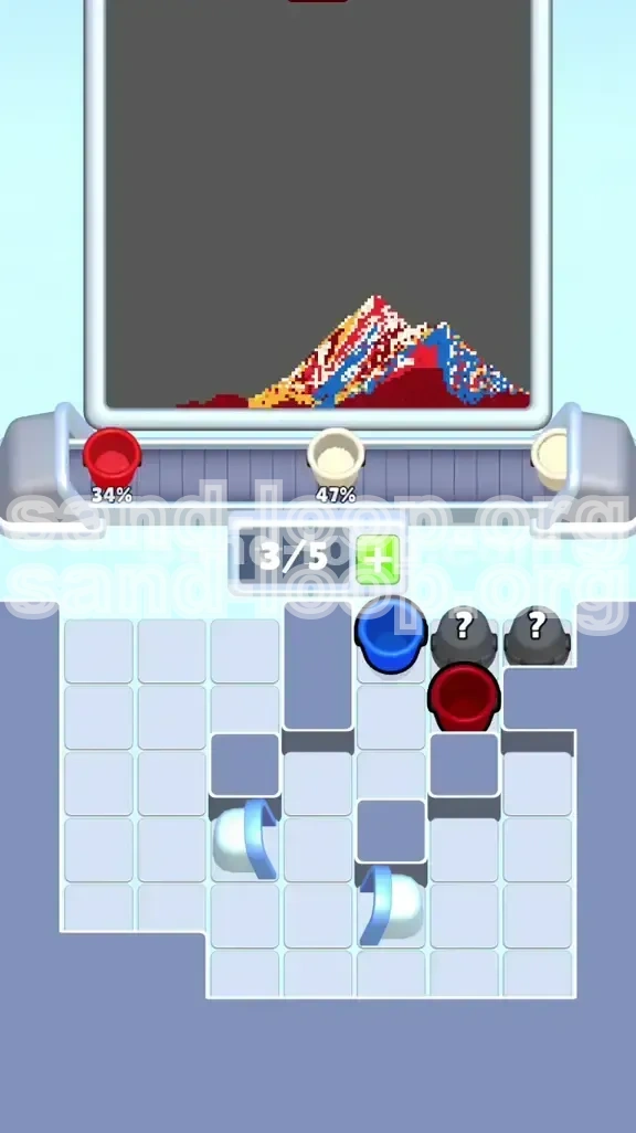 Sand Loop Level 467 screenshot 4