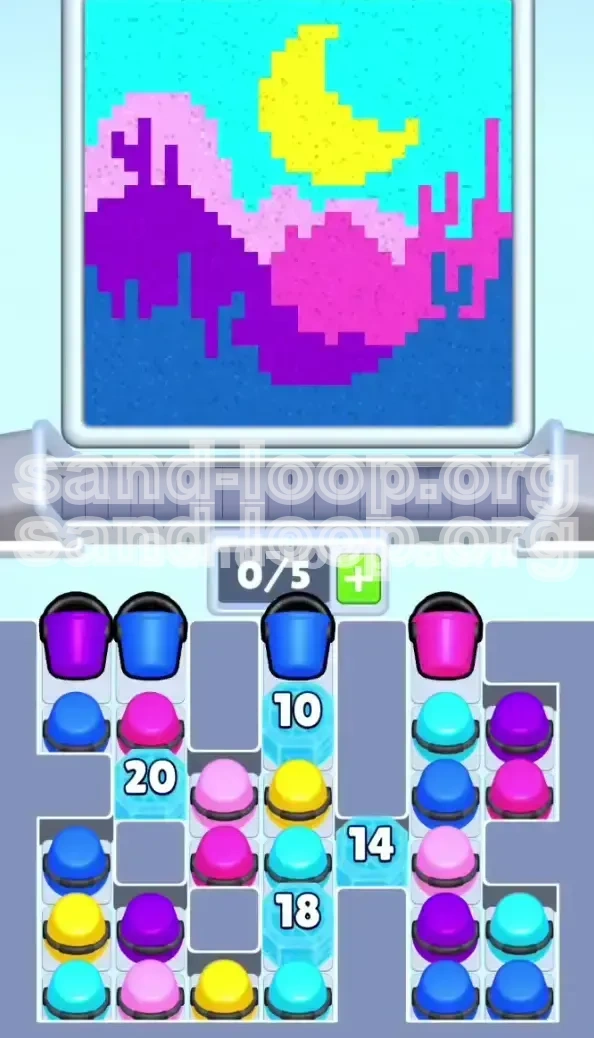 Sand Loop Level 468 screenshot 1