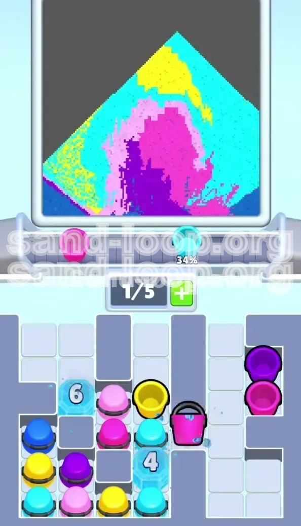 Sand Loop Level 468 screenshot 2