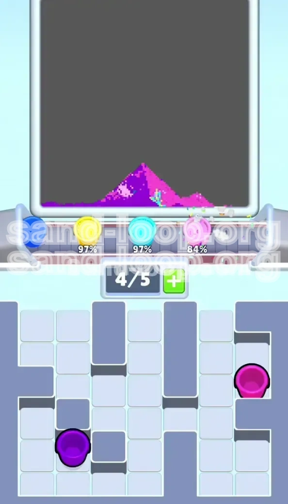 Sand Loop Level 468 screenshot 4