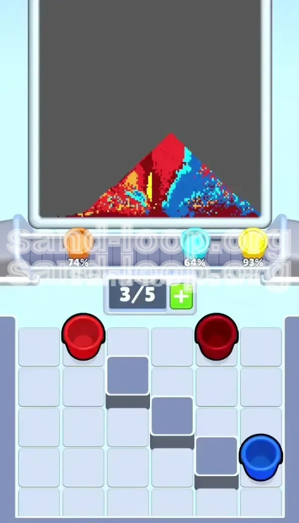 Sand Loop Level 469 screenshot 3