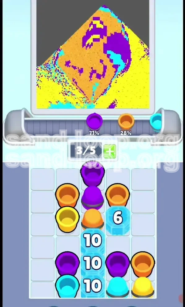 Sand Loop Level 47 screenshot 2