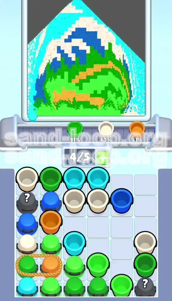 Sand Loop Level 472 screenshot 2