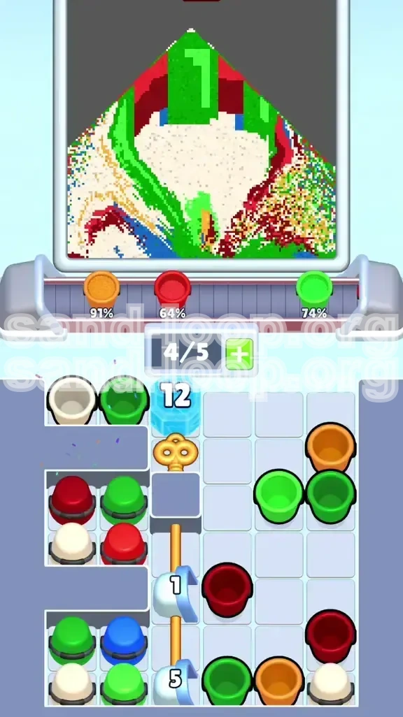 Sand Loop Level 474 screenshot 2