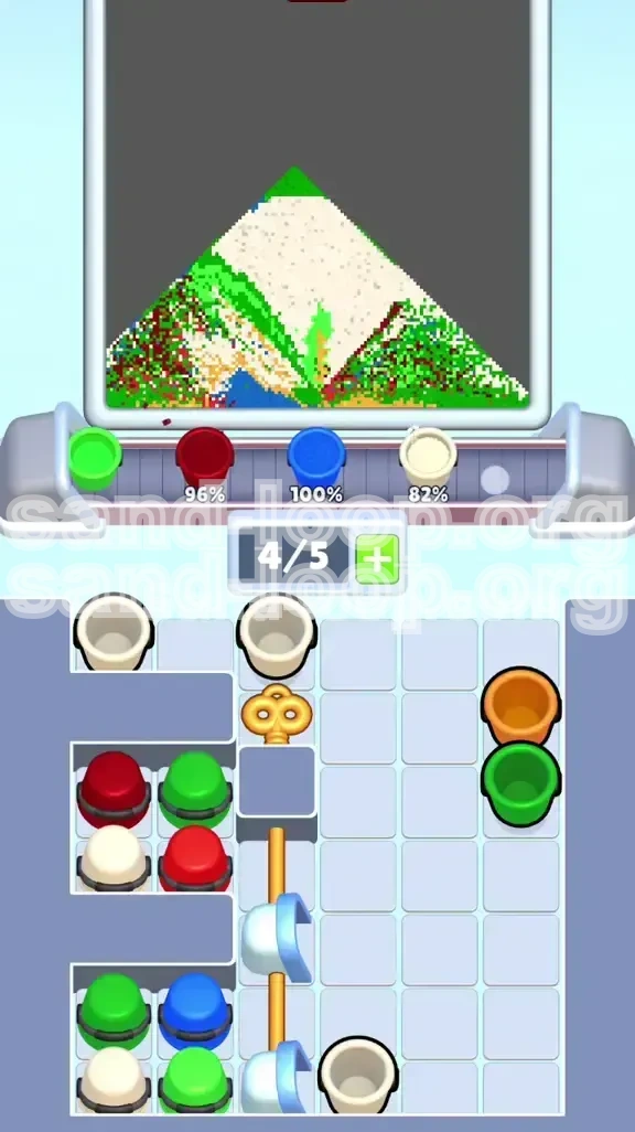 Sand Loop Level 474 screenshot 3