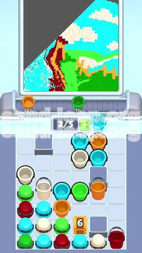 Sand Loop Level 476 screenshot 2