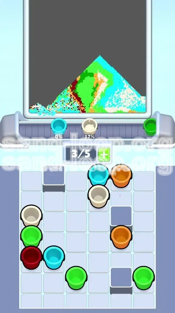 Sand Loop Level 476 screenshot 3