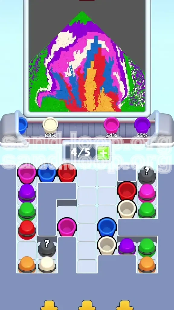 Sand Loop Level 477 screenshot 2