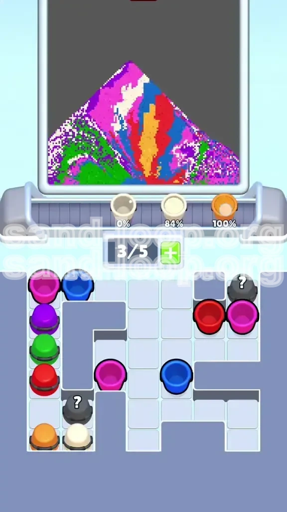 Sand Loop Level 477 screenshot 3