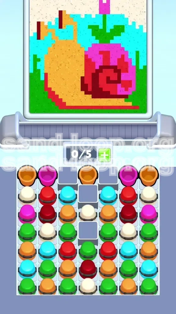 Sand Loop Level 478 screenshot 1
