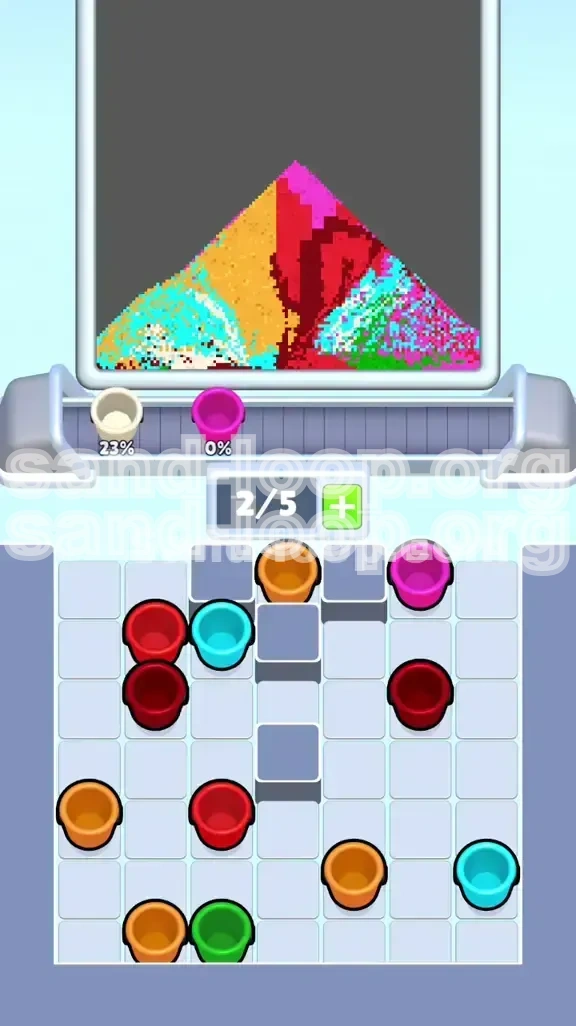 Sand Loop Level 478 screenshot 3