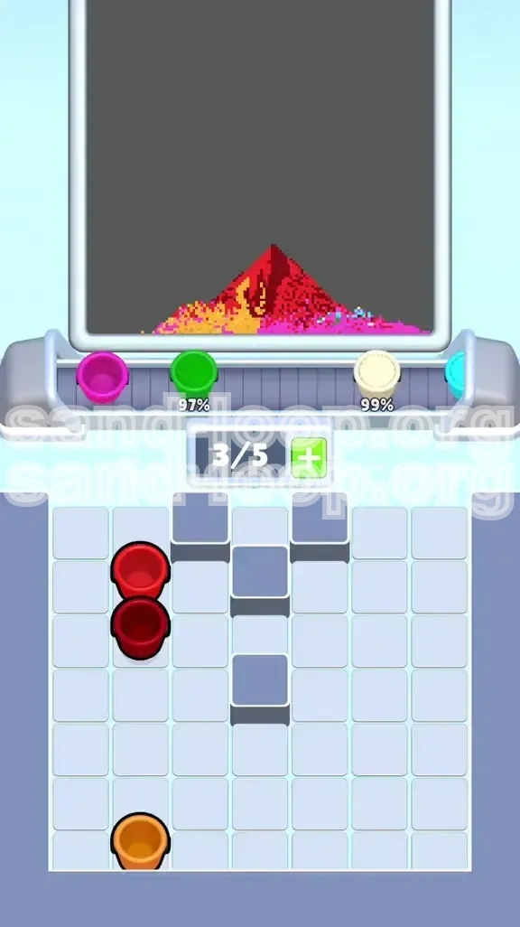 Sand Loop Level 478 screenshot 4