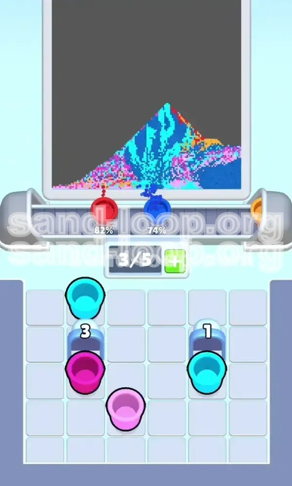 Sand Loop Level 48 screenshot 3