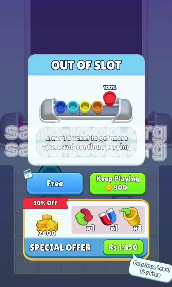 Sand Loop Level 48 screenshot 4