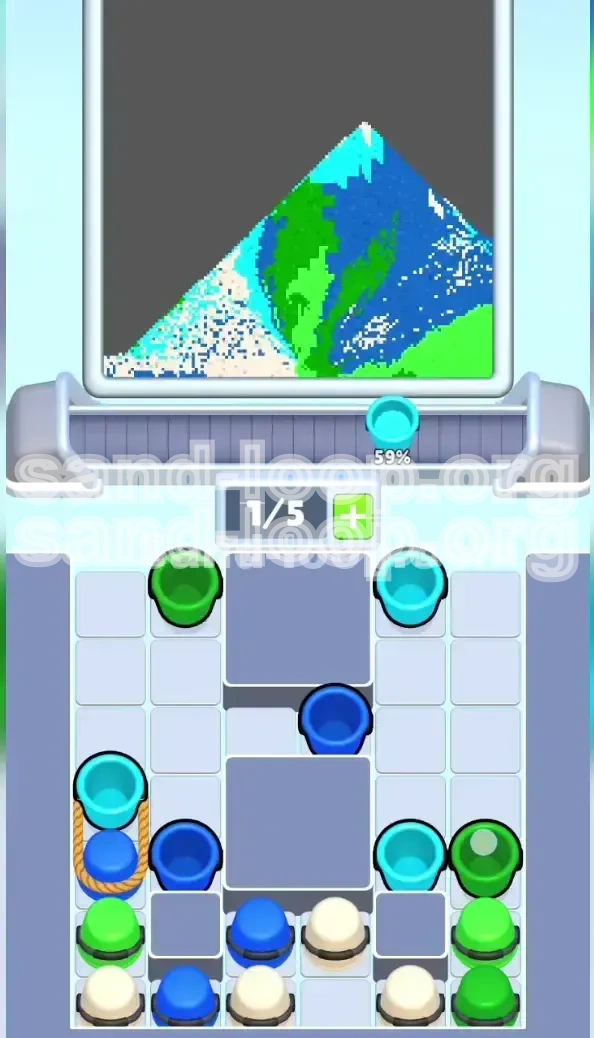 Sand Loop Level 483 screenshot 3