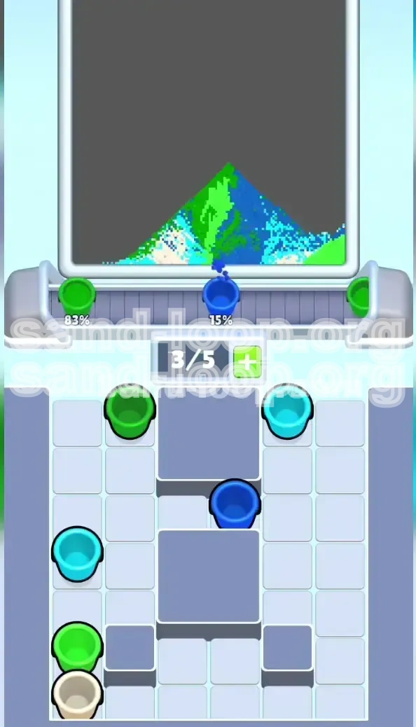 Sand Loop Level 483 screenshot 4