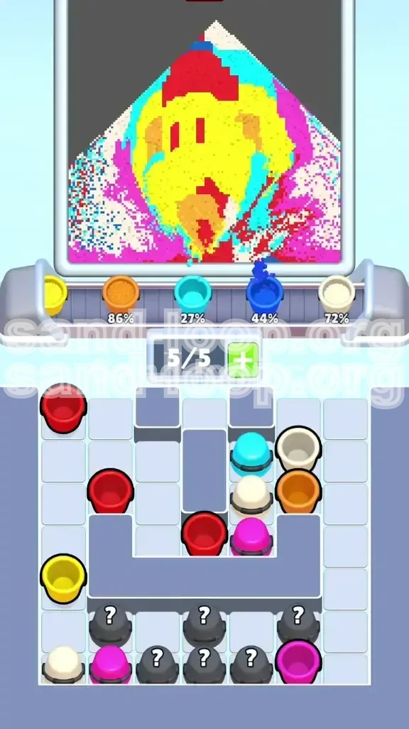 Sand Loop Level 484 screenshot 2