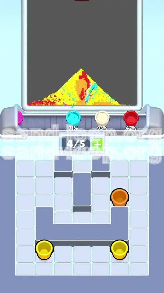 Sand Loop Level 484 screenshot 4