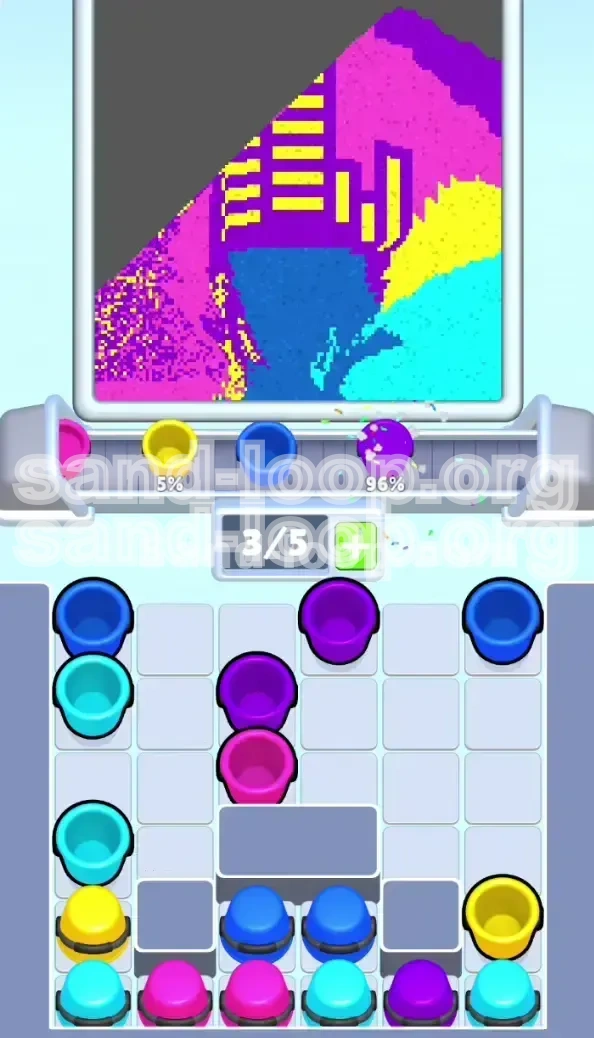 Sand Loop Level 485 screenshot 2