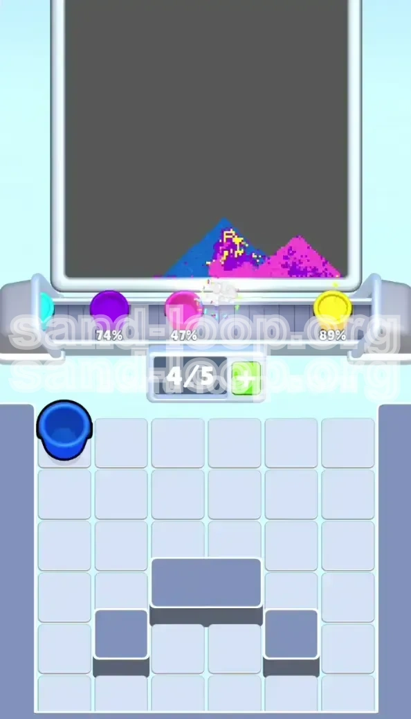 Sand Loop Level 485 screenshot 4