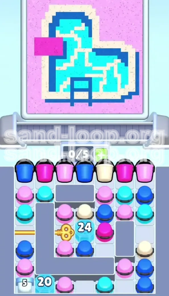 Sand Loop Level 486 screenshot 1
