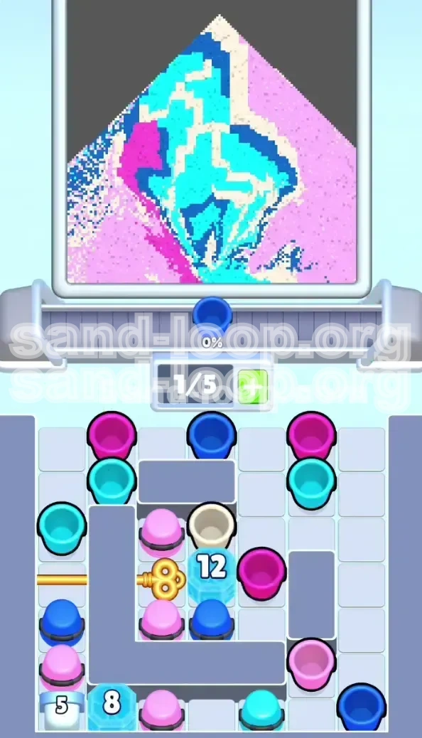 Sand Loop Level 486 screenshot 2