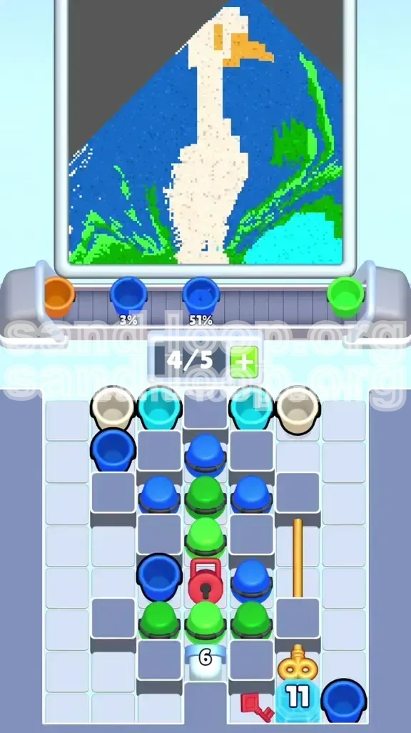 Sand Loop Level 489 screenshot 2