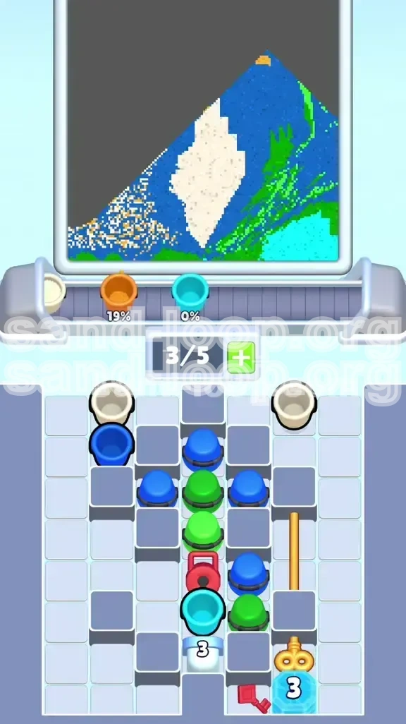 Sand Loop Level 489 screenshot 3