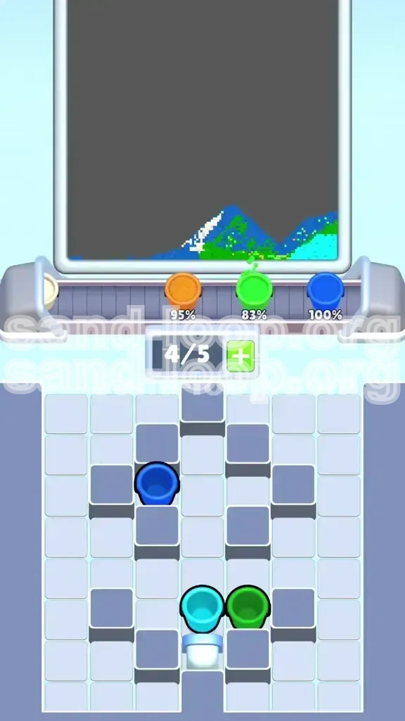 Sand Loop Level 489 screenshot 4