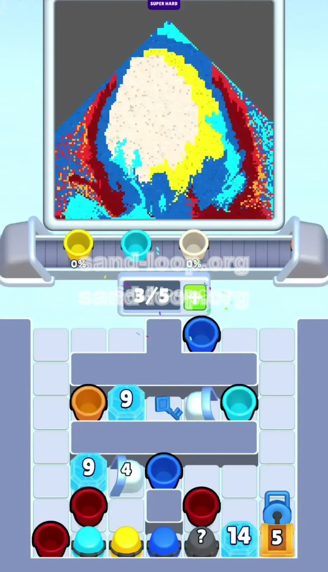 Sand Loop Level 490 screenshot 2