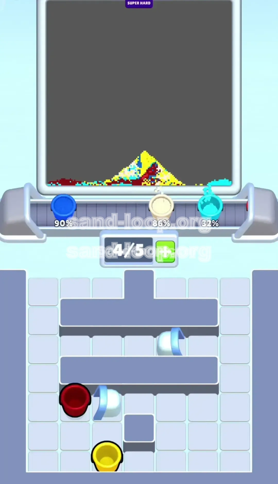 Sand Loop Level 490 screenshot 4