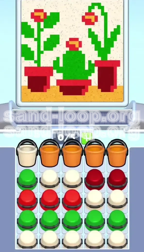 Sand Loop Level 492 screenshot 1