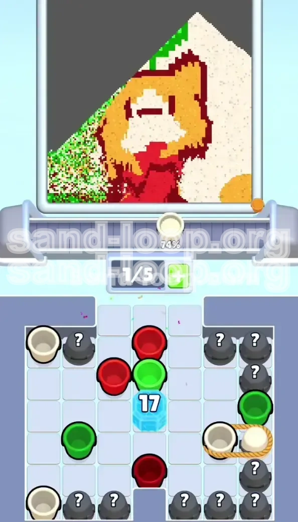 Sand Loop Level 493 screenshot 2