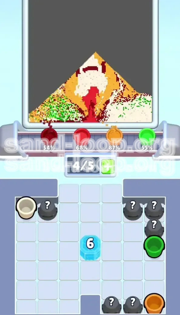 Sand Loop Level 493 screenshot 3