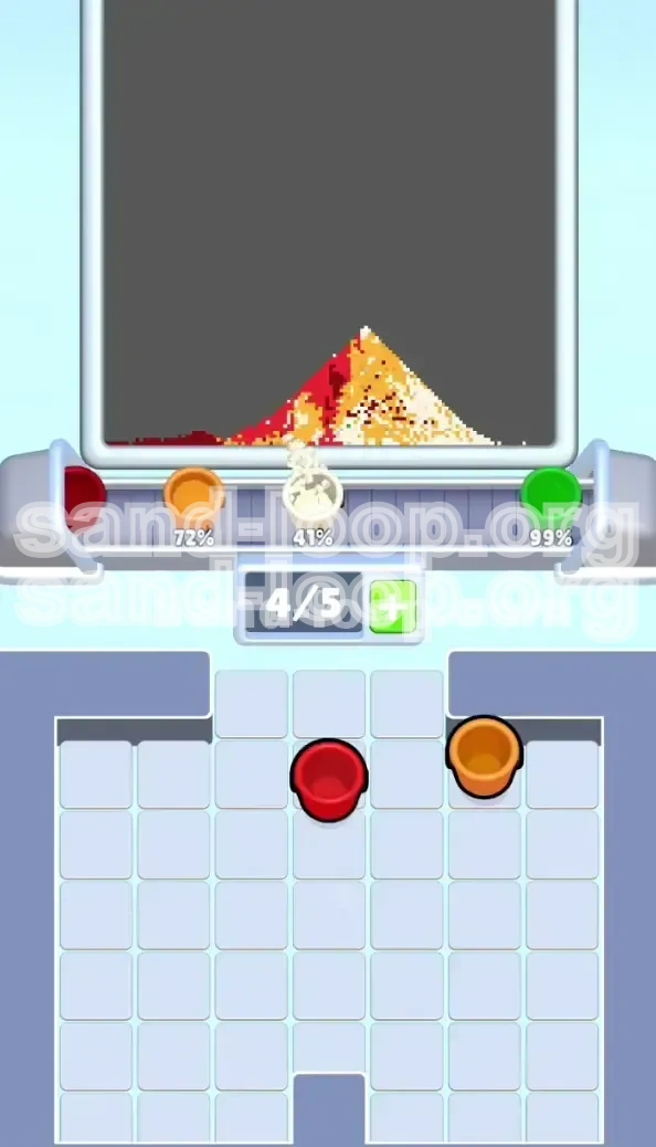 Sand Loop Level 493 screenshot 4