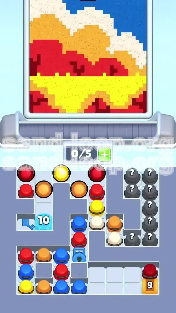 Sand Loop Level 494 screenshot 1