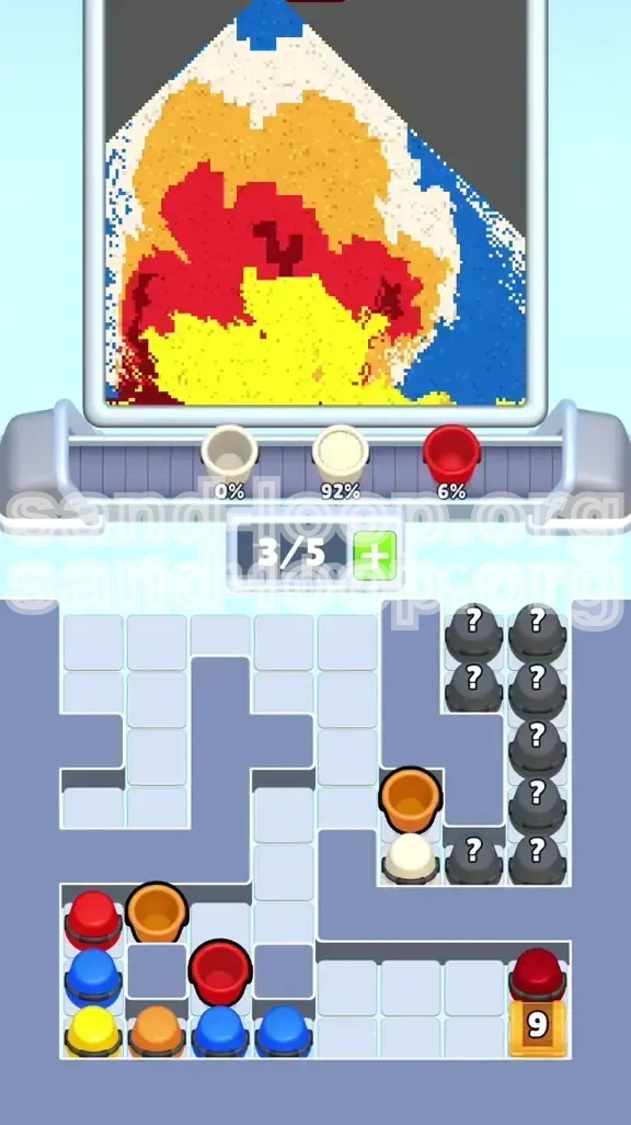 Sand Loop Level 494 screenshot 2