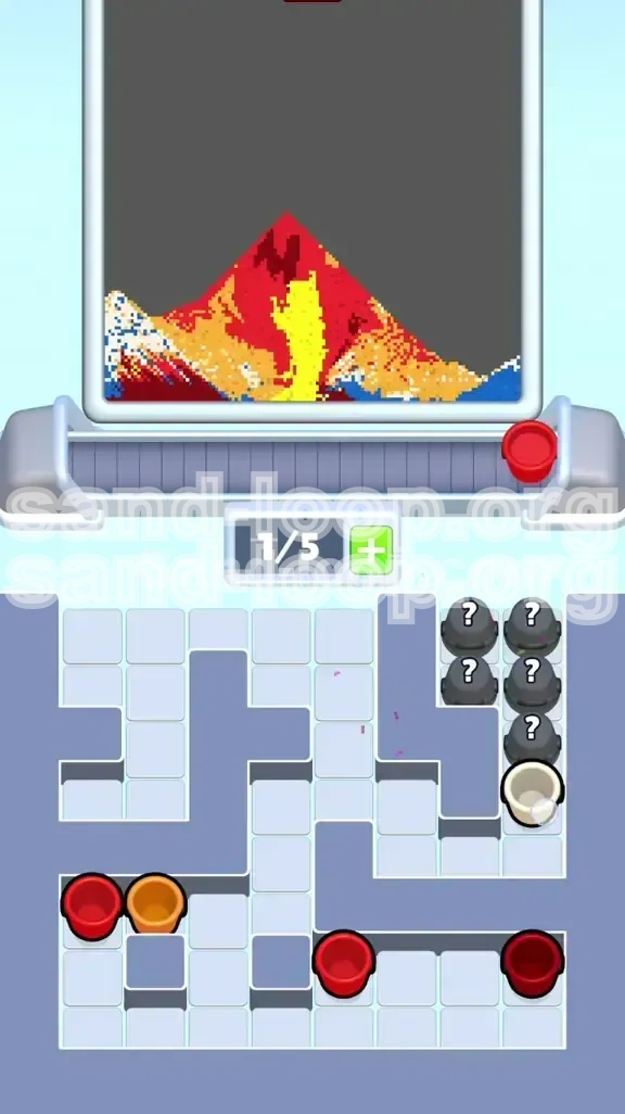 Sand Loop Level 494 screenshot 4