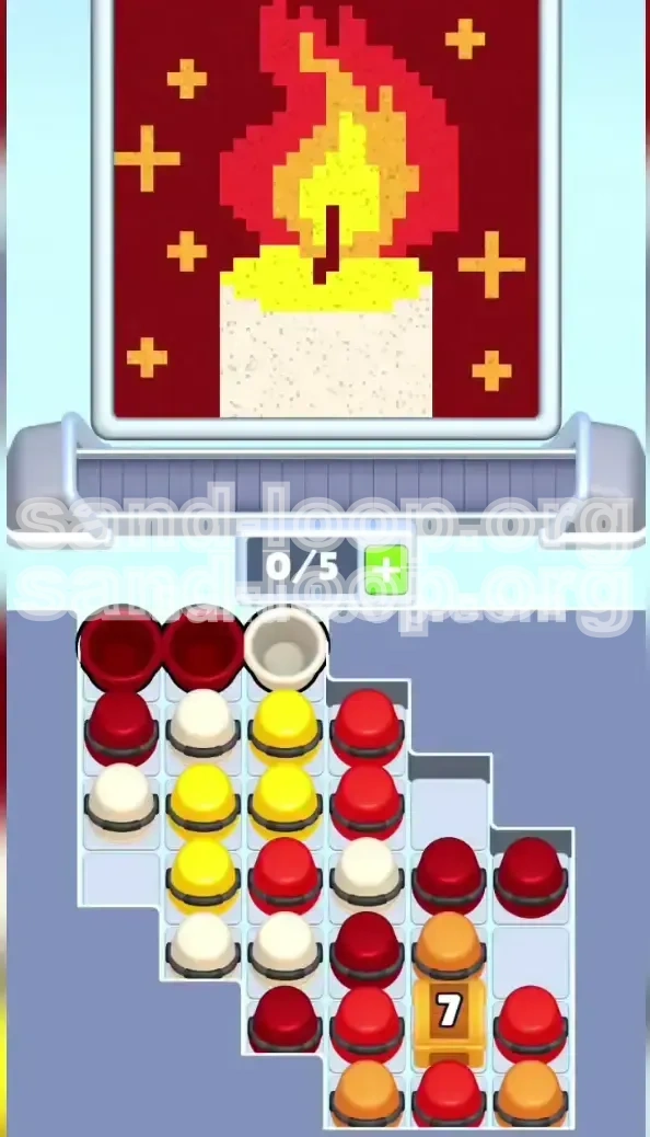 Sand Loop Level 495 screenshot 1