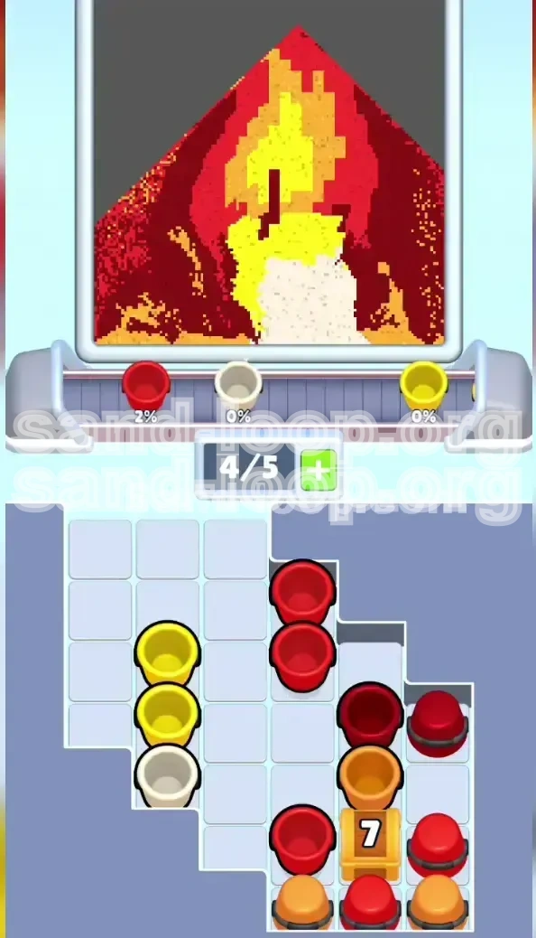 Sand Loop Level 495 screenshot 2