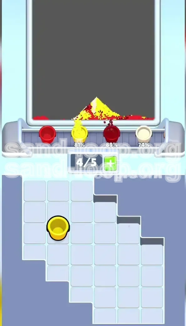Sand Loop Level 495 screenshot 4