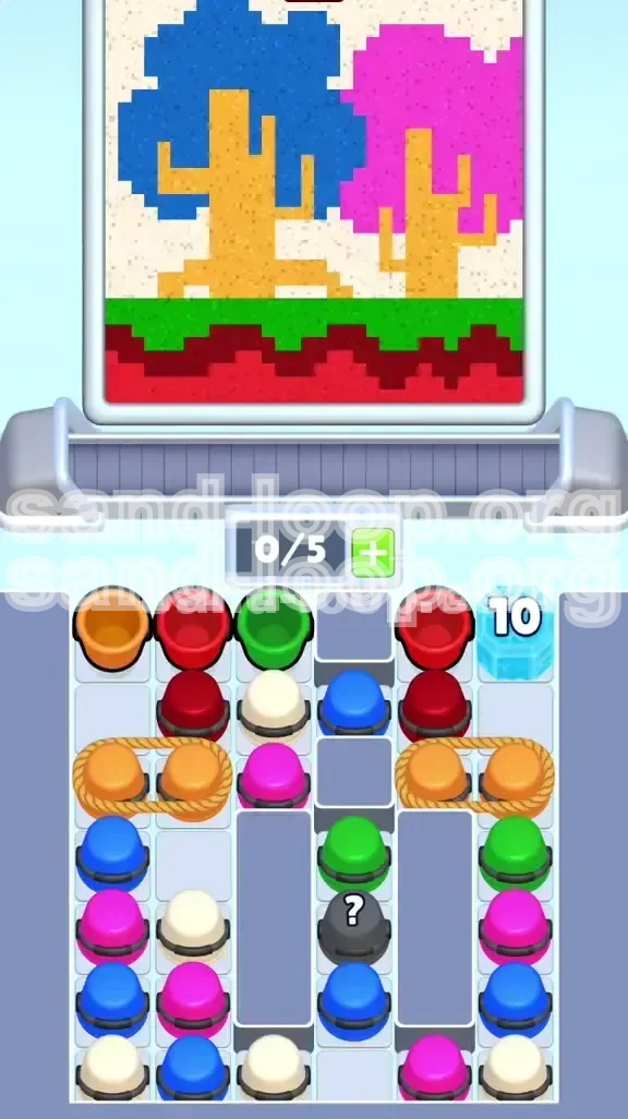 Sand Loop Level 497 screenshot 1