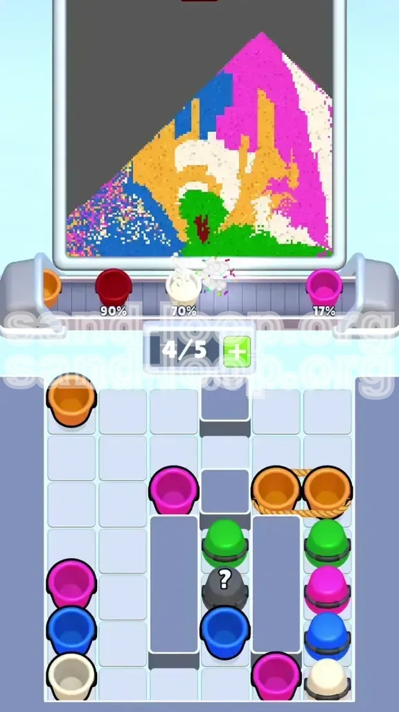 Sand Loop Level 497 screenshot 2