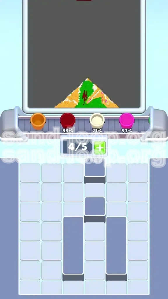 Sand Loop Level 497 screenshot 4